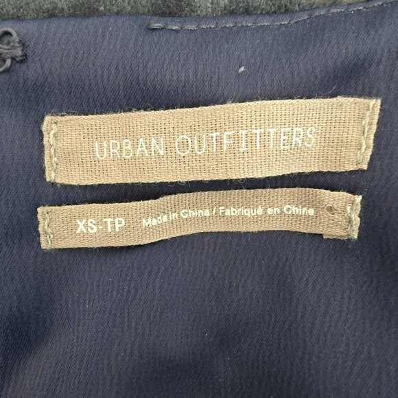 Urban Outfitters XS Navy Slip Dress - Picture 3 of 4
